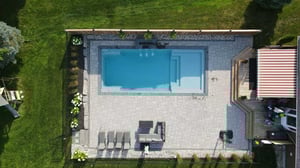 Inground Pool From Above