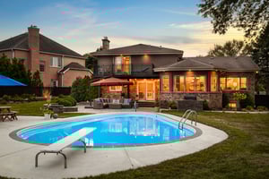 in-ground swimming pool